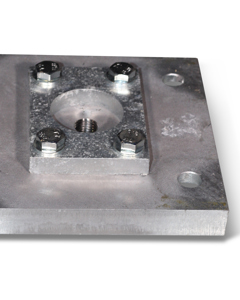 Pressure plate mounted f/SB-A/SST 10t below sheet metal b